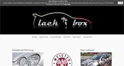 Desktop Screenshot of lackbox.at
